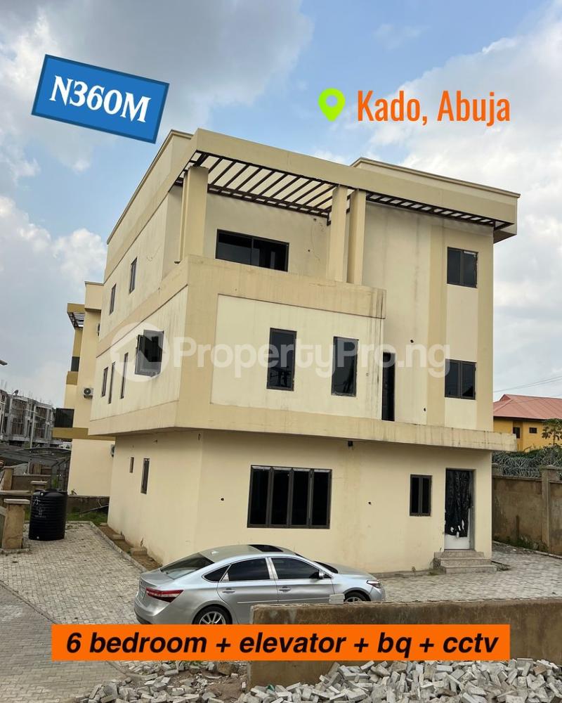 6 bedroom House for sale Kado Abuja