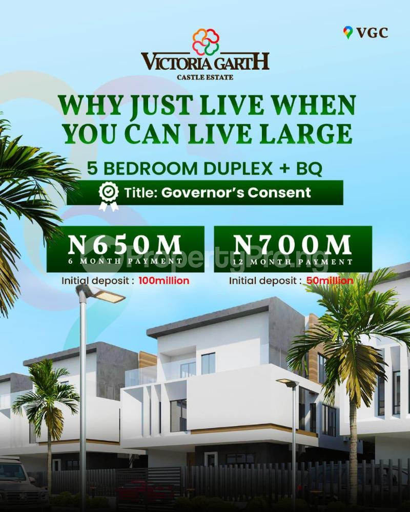 5 bedroom House for sale VGC Lekki Lagos - 0