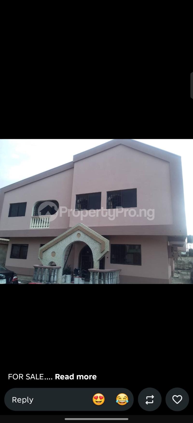 7 bedroom House for sale Saint Cereal Estate Off Ago Palace Way Okota Ago palace Okota Lagos