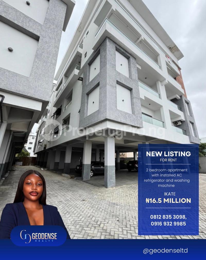 2 bedroom Flat / Apartment for rent Ikate Lekki Lagos