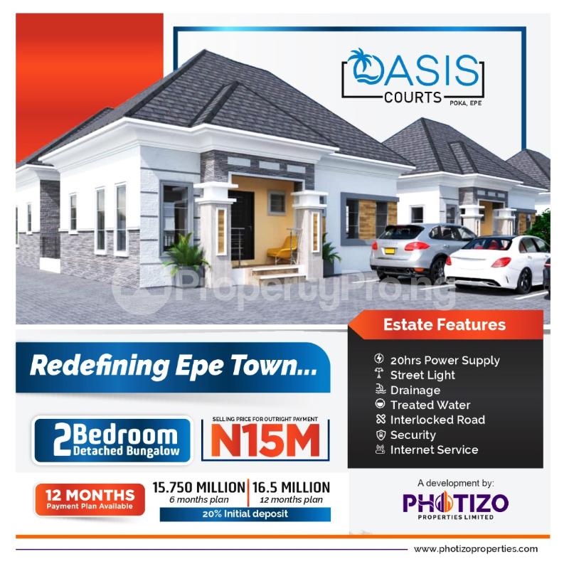 2 bedroom House for sale Epe Resort Epe Road Epe Lagos