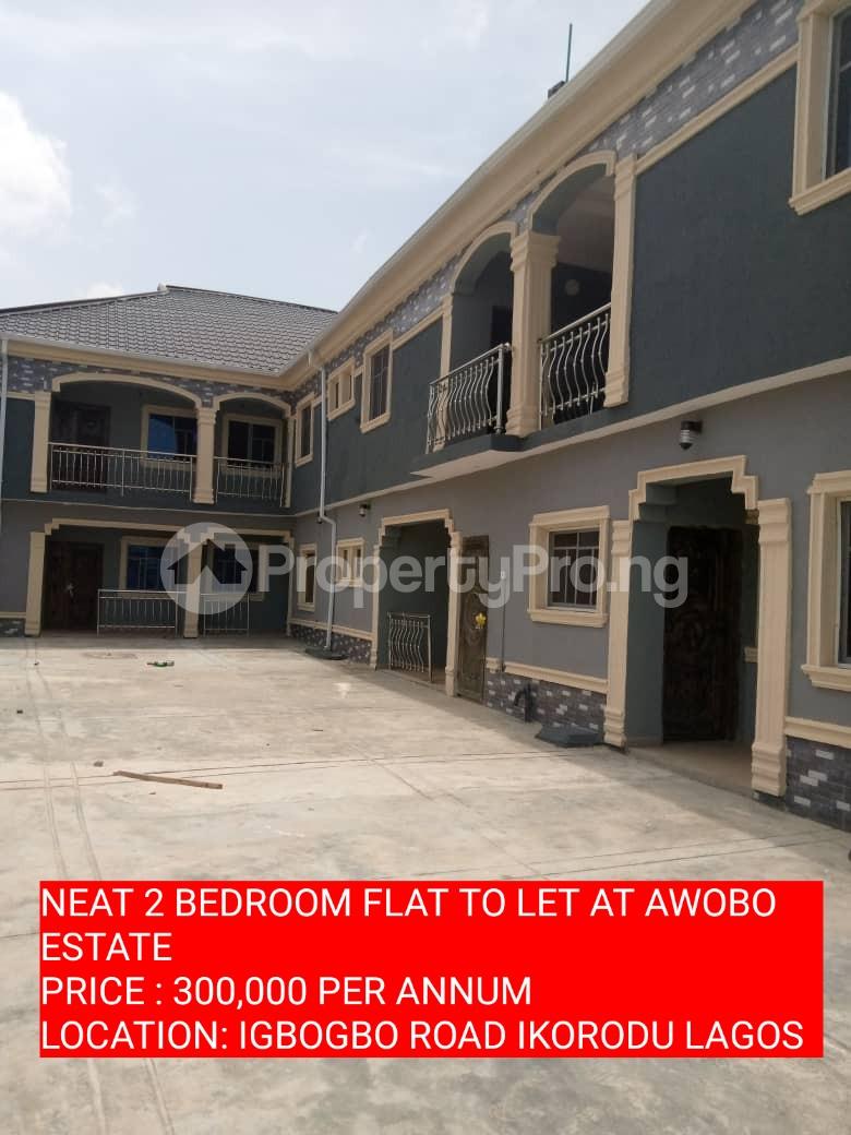 2 bedroom Flat / Apartment for rent Awobo Estate Igbogbo Ikorodu Lagos