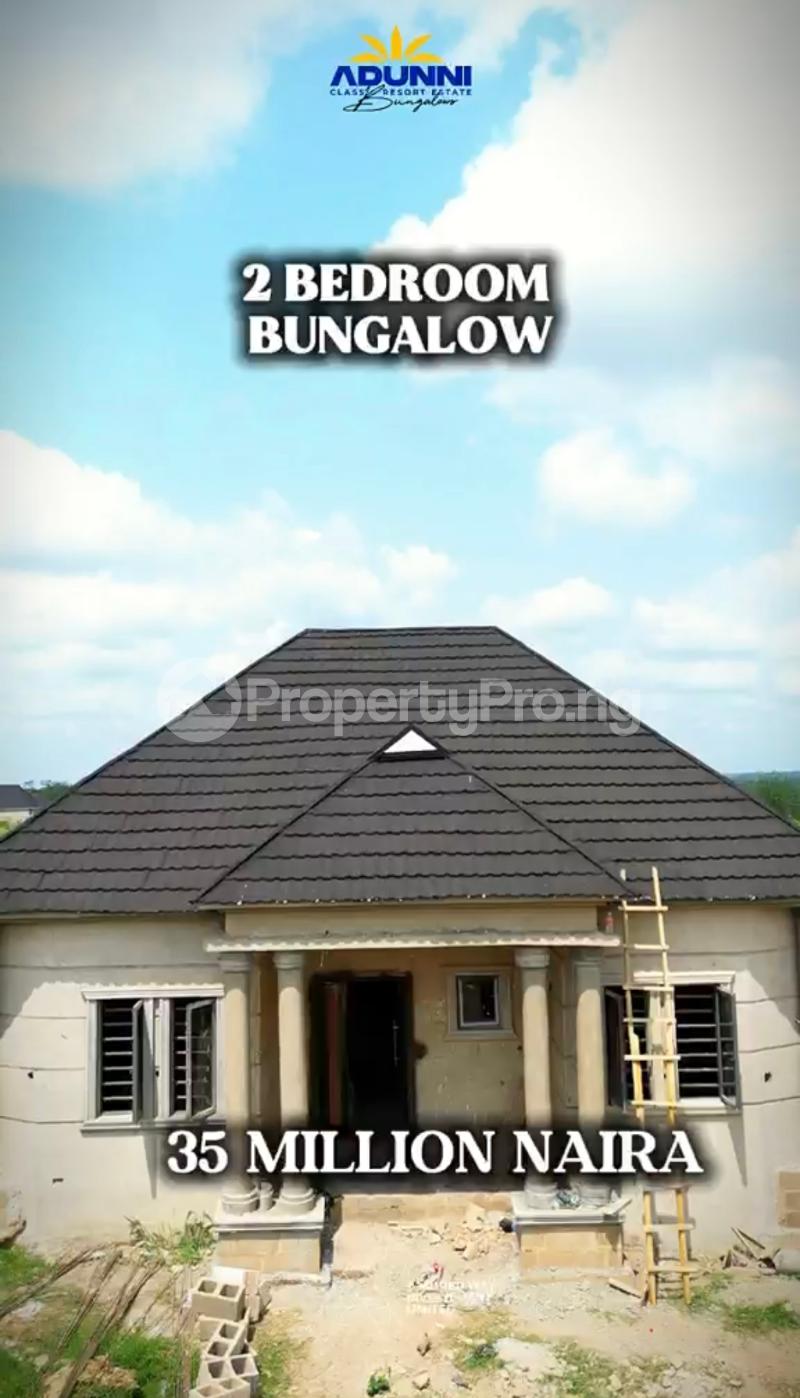 2 bedroom House for sale Adunni Classic Bungalowcido 15 Mins Drive From Polytechnic, Ibadan Oyo