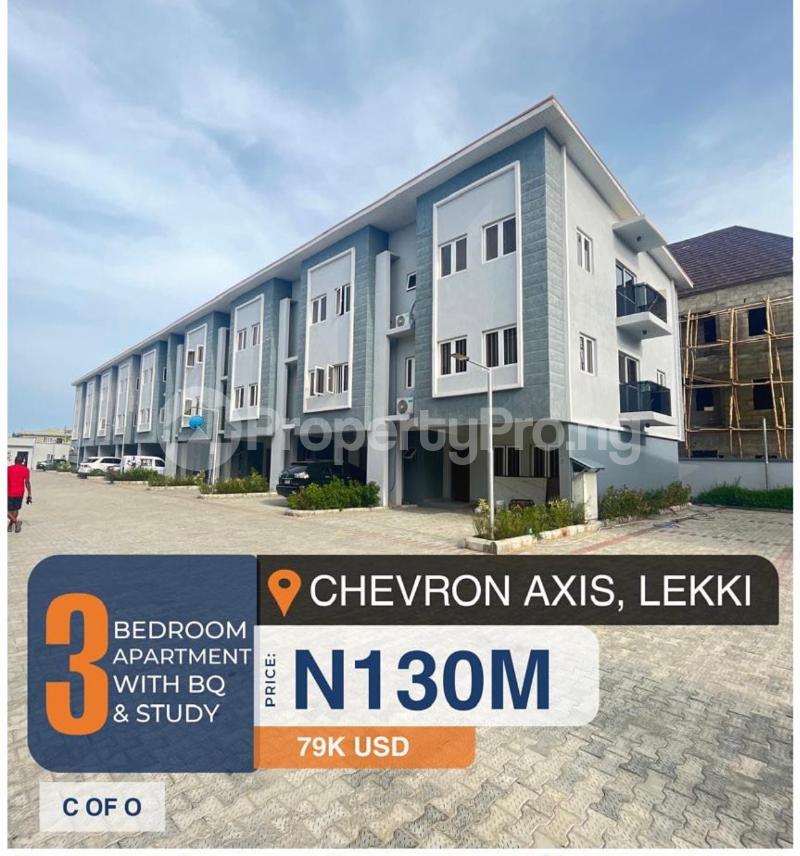 3 bedroom Flat / Apartment for sale chevron Lekki Lagos