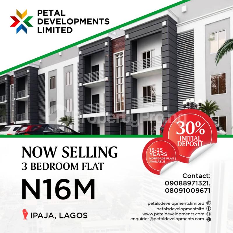 3 bedroom Flat / Apartment for sale Ipaja road Ipaja Lagos