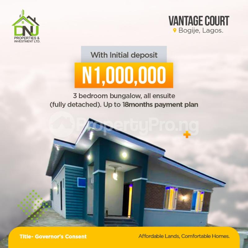 3 bedroom House for sale Richland Gardens Bogije Off Lekki-Epe Expressway Ajah Lagos
