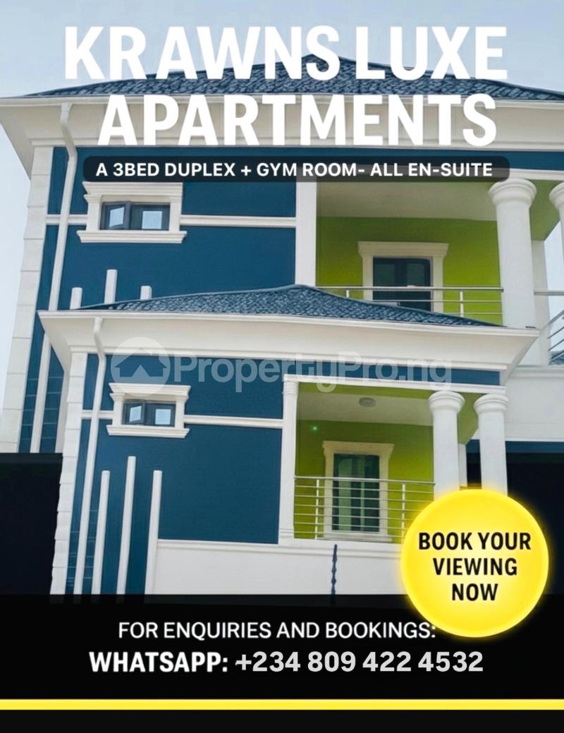 3 bedroom House for rent Palace Road, Omitoro Ikorodu Lagos