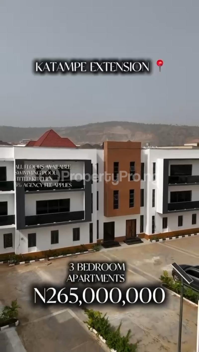 3 bedroom Flat / Apartment for sale Katampe Extension Katampe Abuja