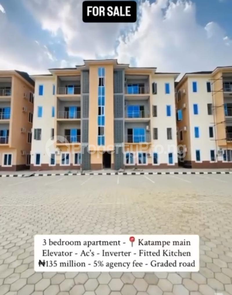3 bedroom Flat / Apartment for sale Katampe Main Abuja
