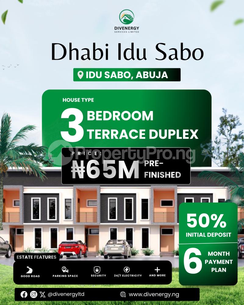 3 bedroom House for sale Sabo  Idu Abuja - 0