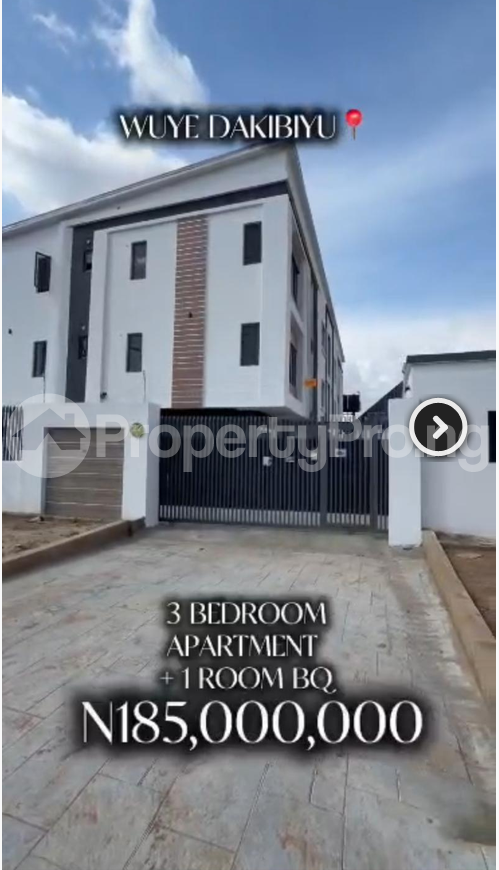 3 bedroom Flat / Apartment for sale Wuye Abuja