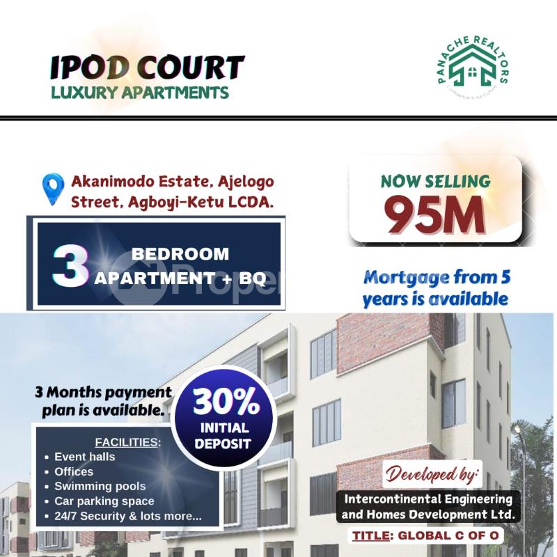 3 bedroom Flat / Apartment for sale Ipod Home Ketu Lagos
