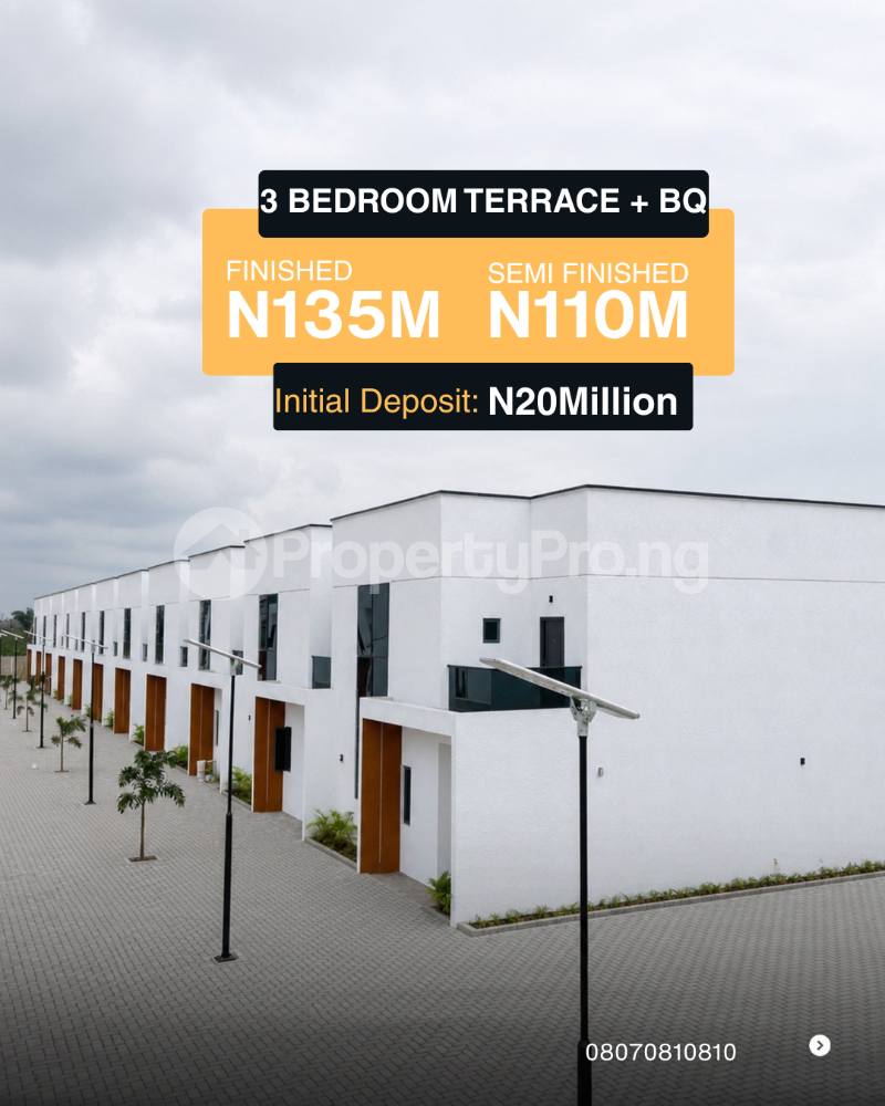3 bedroom House for sale Abraham adesanya estate Ajah Lagos