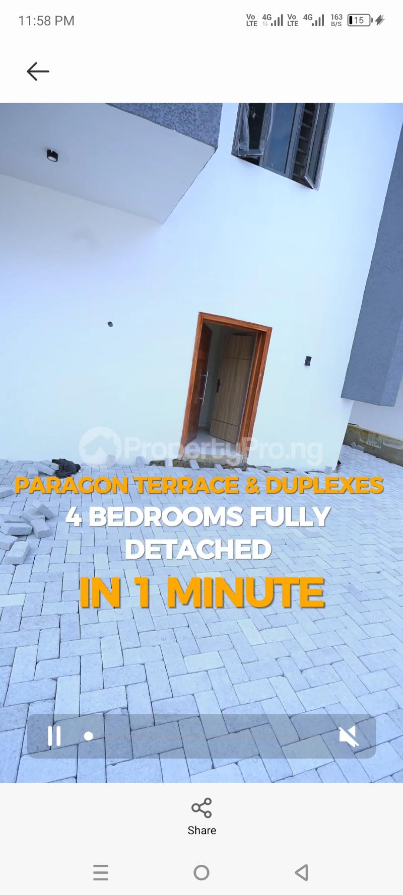 4 bedroom House for sale Lekki Scheme Okun Abraham adesanya estate Ajah Lagos