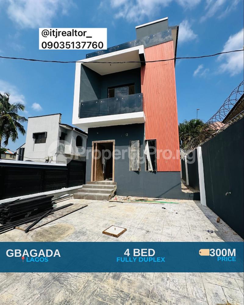 4 bedroom House for sale Gbagada Lagos