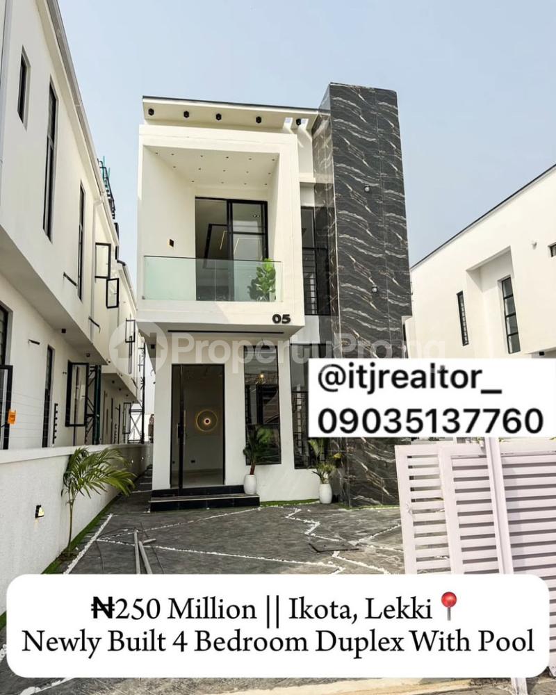 4 bedroom House for sale Ikota Lekki Lagos