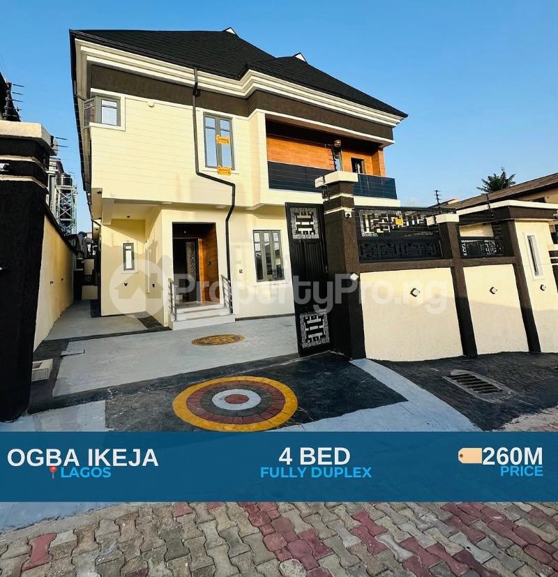 4 bedroom House for sale Ogba Lagos