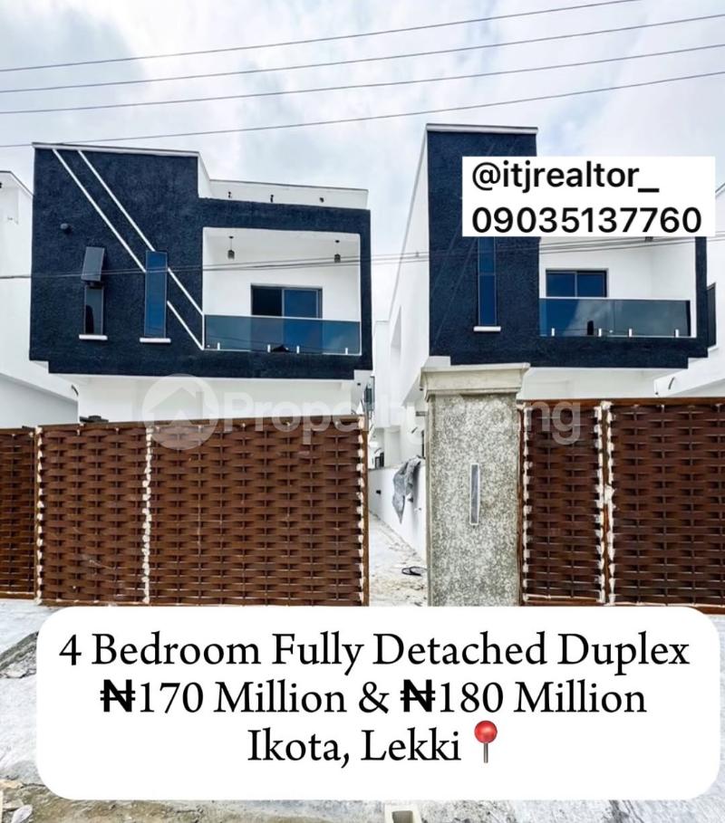 4 bedroom House for sale Ikota Lekki Lagos