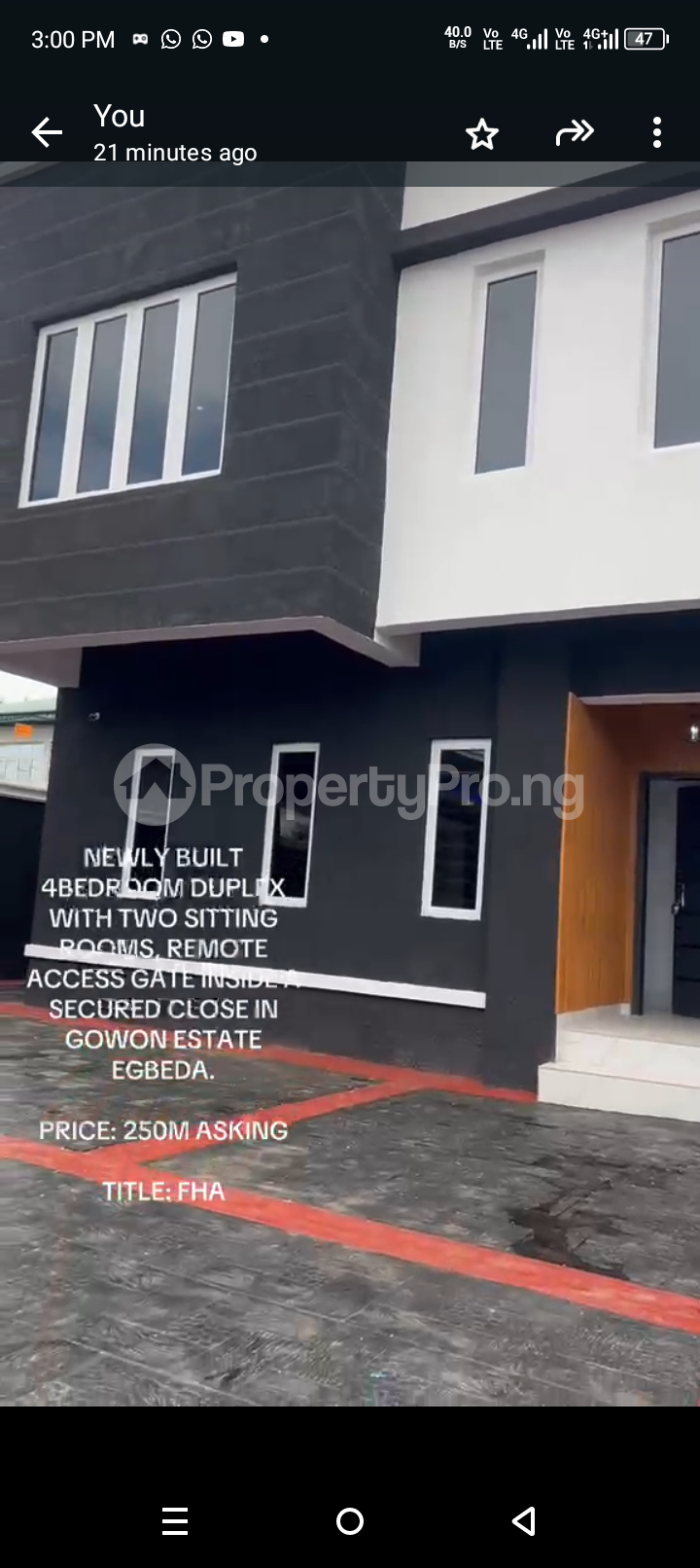 4 bedroom House for sale Gowon Estate, Egbeda, Lagos. Egbeda Alimosho Lagos