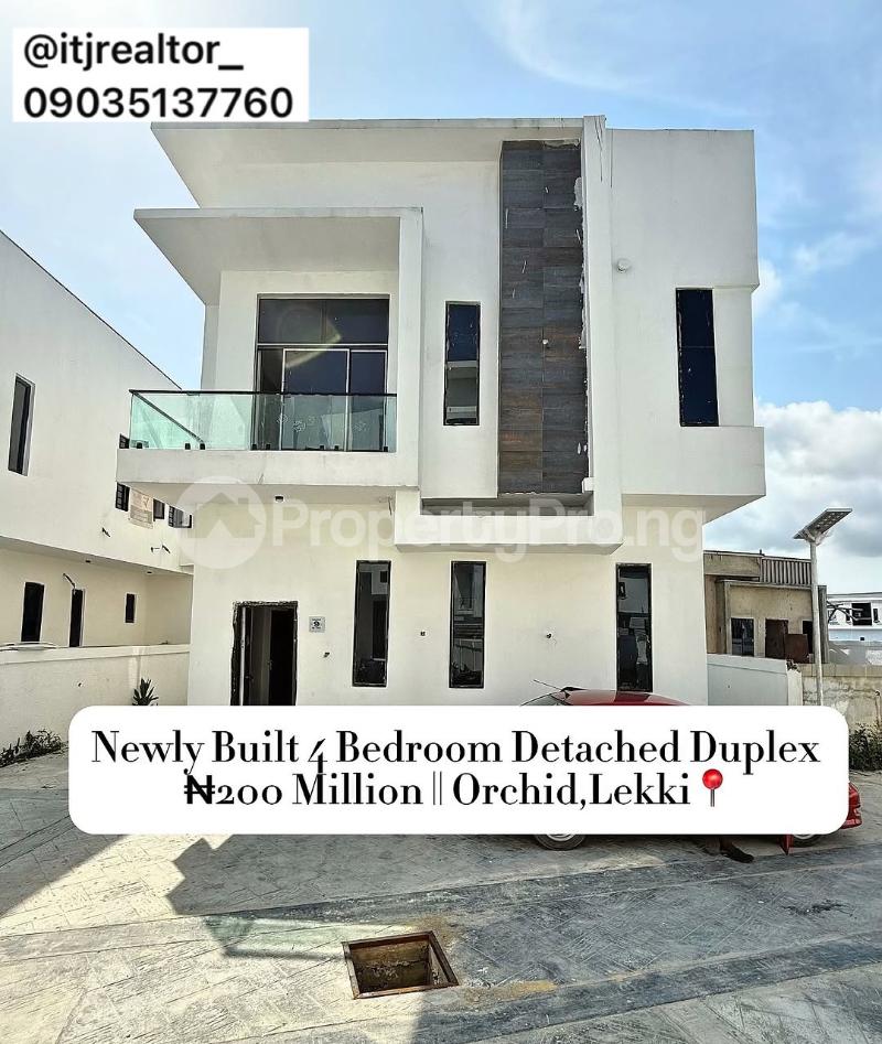 4 bedroom House for sale orchid Lekki Lagos