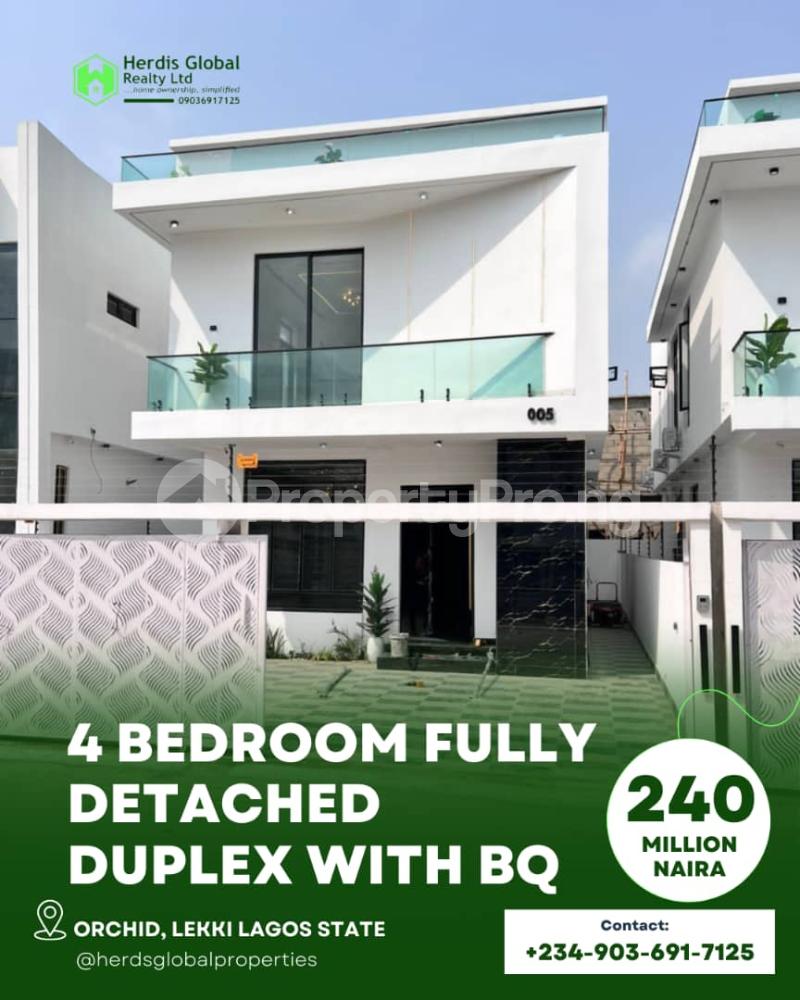 4 bedroom House for sale 2nd Tollgate Axis orchid Lekki Lagos - 0