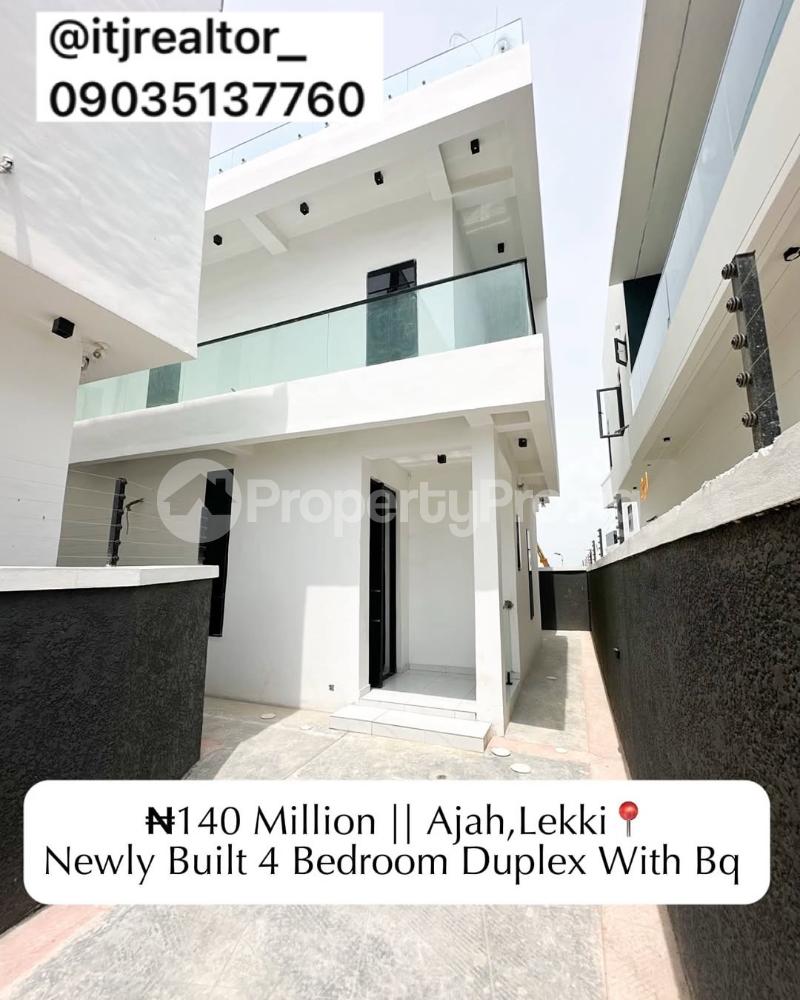 4 bedroom House for sale Ajah Lagos
