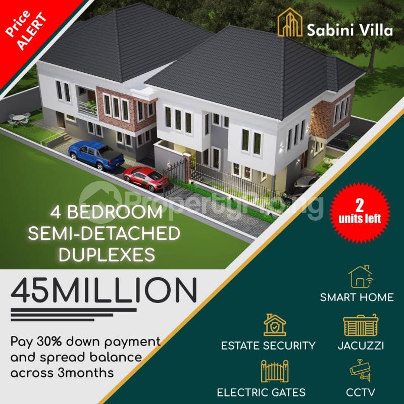4 bedroom House for sale Sabini Villa, Ajah Lekki, Lagos. Ilaje Ajah Lagos