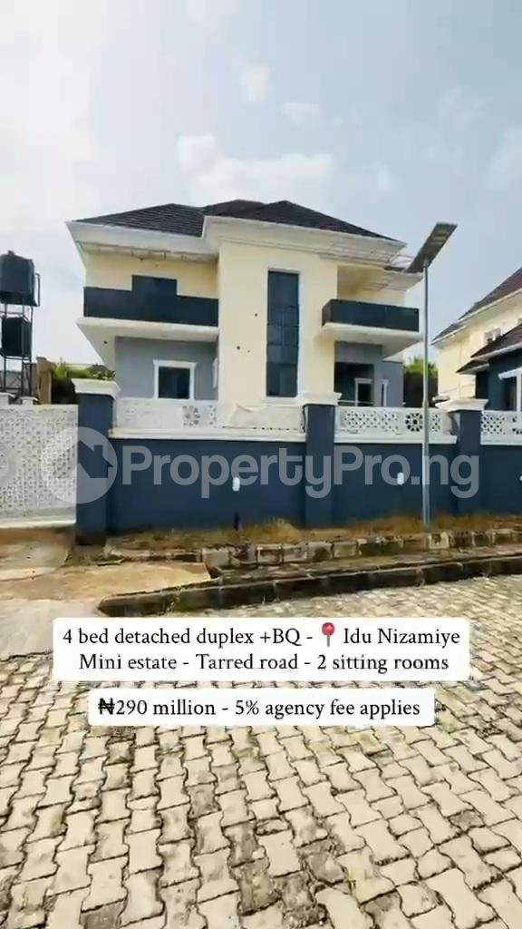 4 bedroom House for sale Mjni Estate By Nizamiya Hospital Idu Abuja