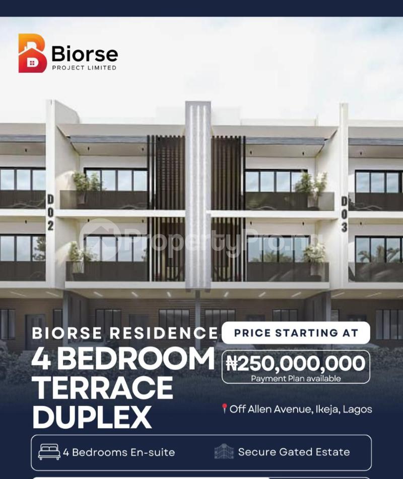 4 bedroom House for sale Off Allen, Allen Avenue Ikeja Lagos