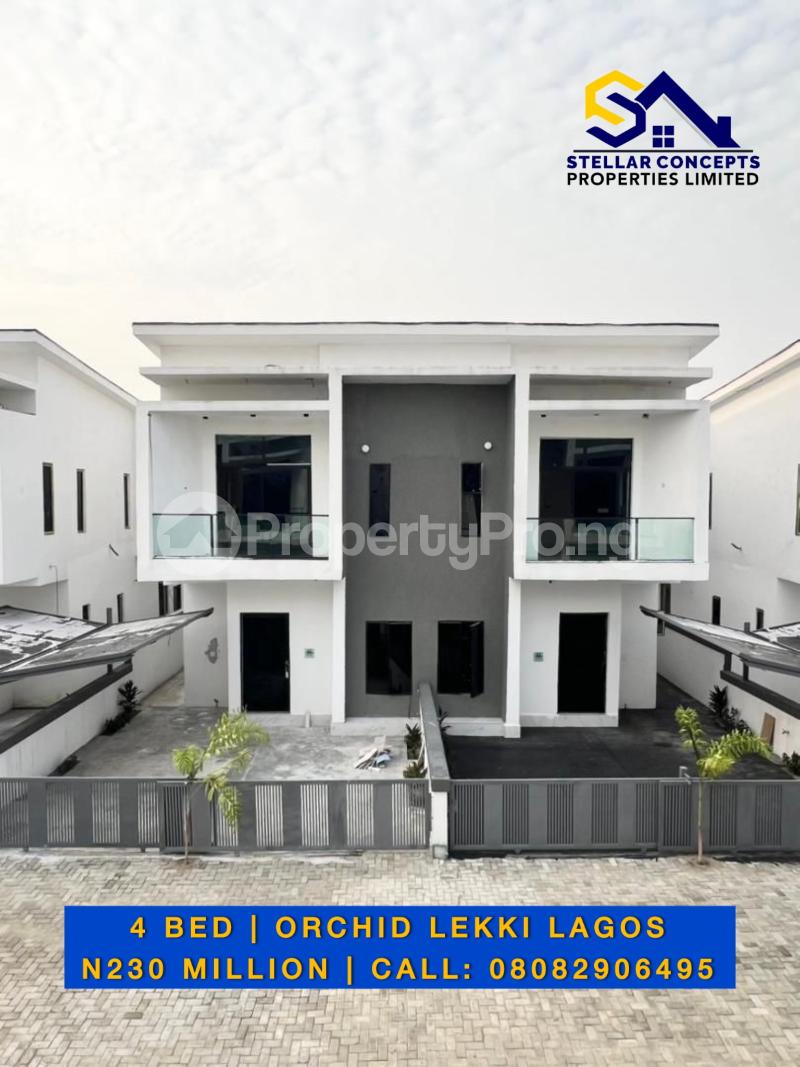 4 bedroom House for sale Orchid Road, Lekki Lagos