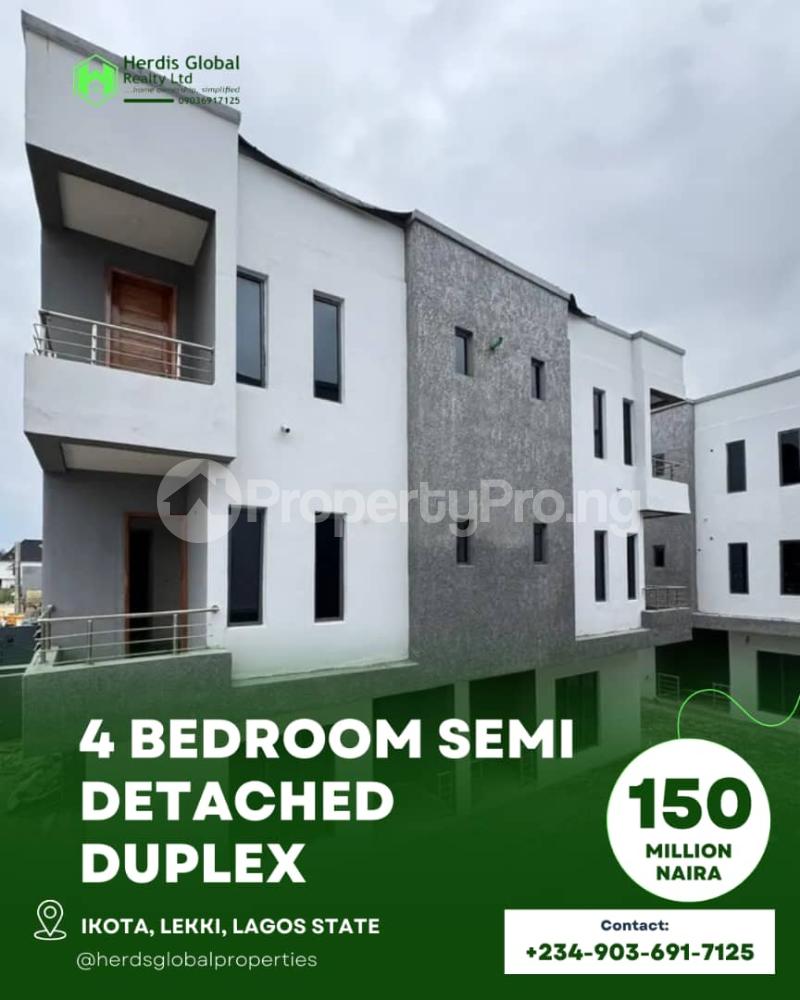 4 bedroom House for sale Ikota Gra Ikota Lekki Lagos