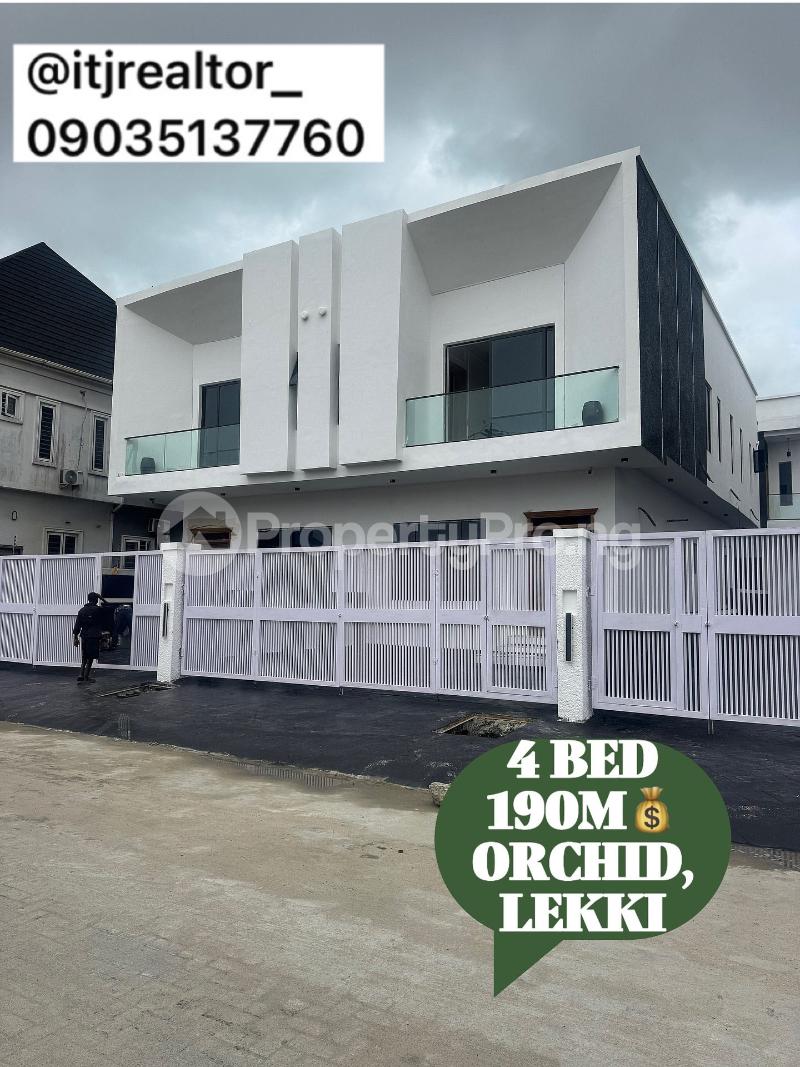4 bedroom House for sale orchid Lekki Lagos