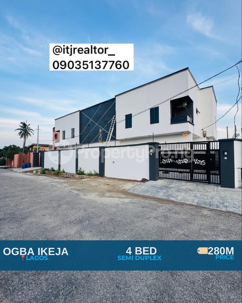 4 bedroom House for sale Ogba Ikeja Lagos