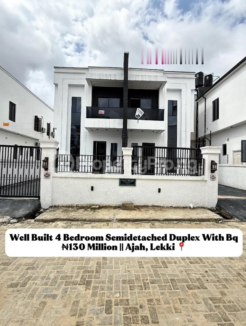 4 bedroom House for sale Ajah Lagos
