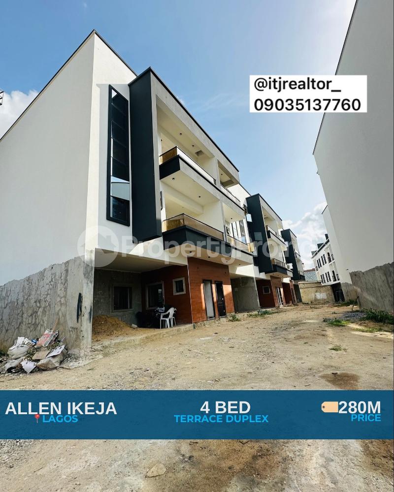 4 bedroom House for sale Allen Avenue Ikeja Lagos