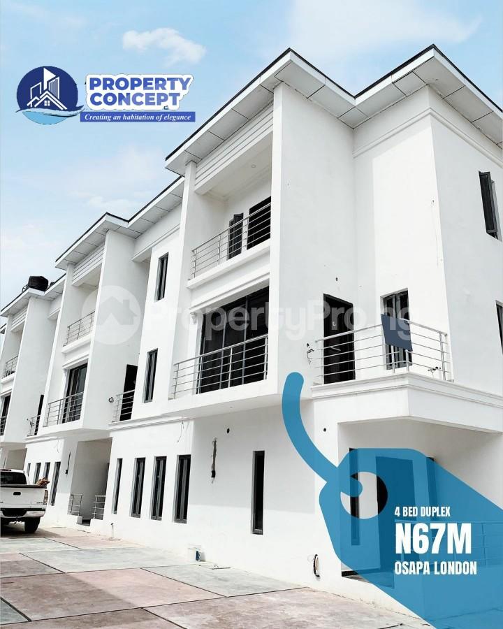 4 bedroom House for sale Osapa london Lekki Lagos