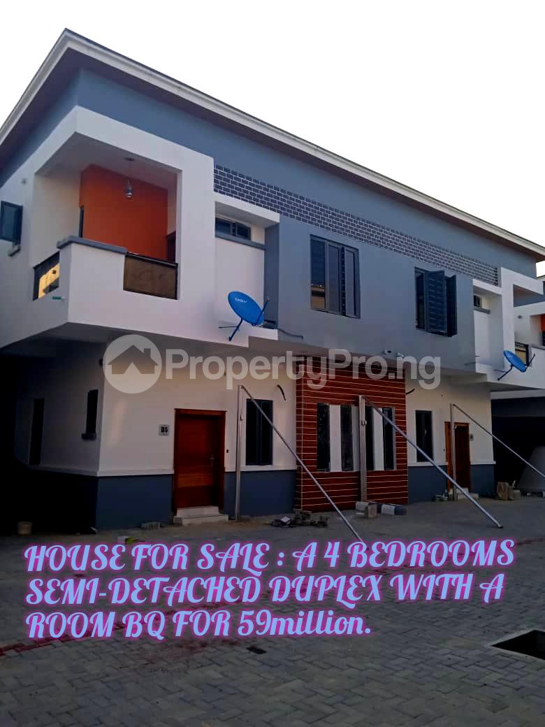 4 bedroom House for sale Inside Bera Estate chevron Lekki Lagos - 1