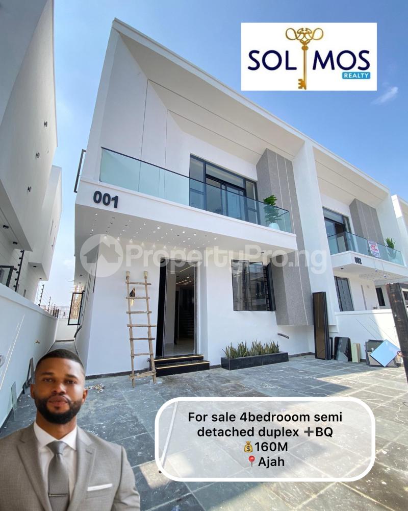4 bedroom House for sale Ado Road Ajah Lagos