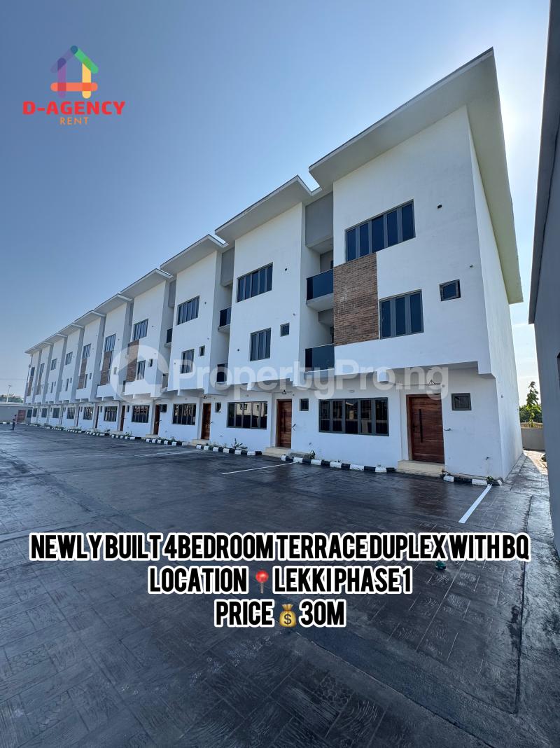 4 bedroom House for rent Lekki Phase 1 Lekki Lagos