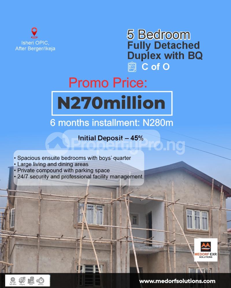 5 bedroom House for sale Isheri North Ojodu Lagos