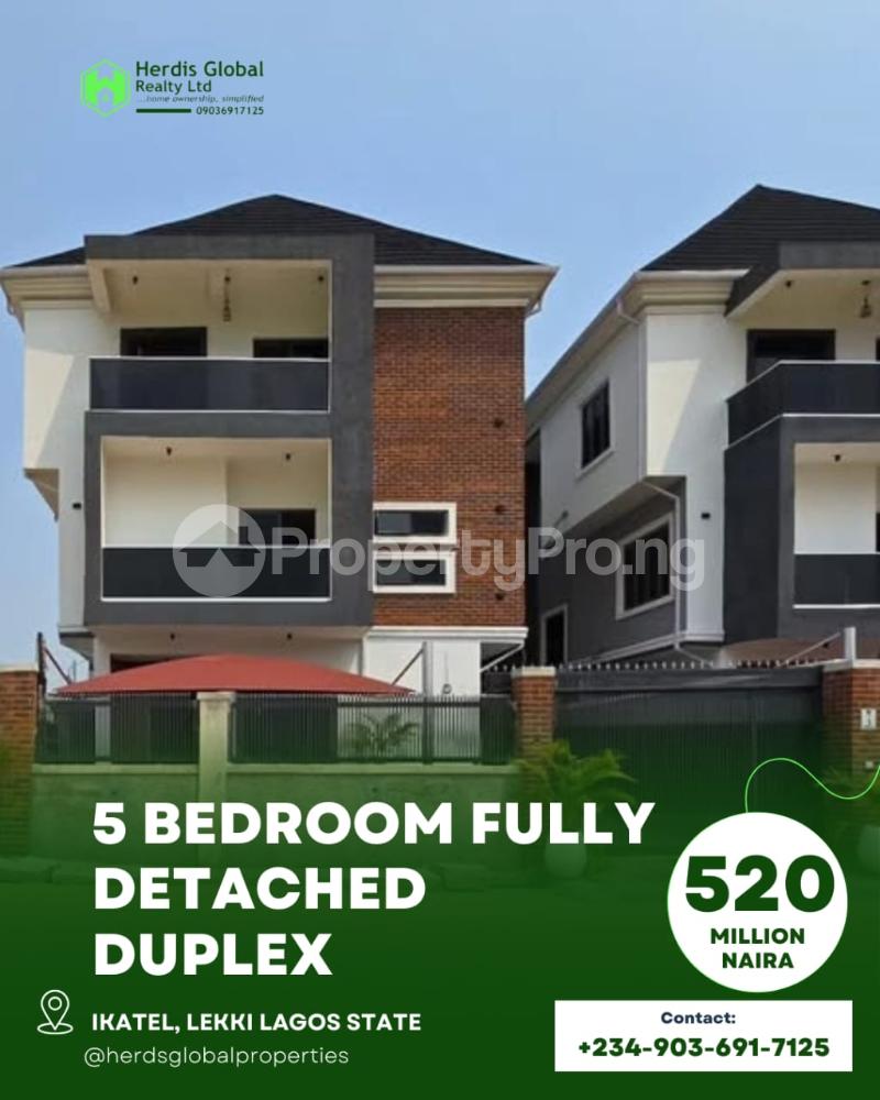 5 bedroom House for sale Off Freedom Way, Lekki Phase 1 Lekki Lagos