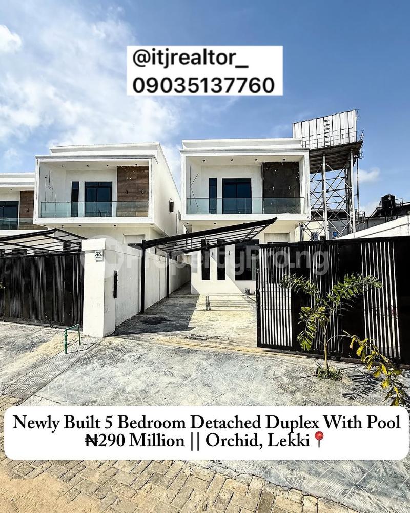 5 bedroom House for sale orchid Lekki Lagos