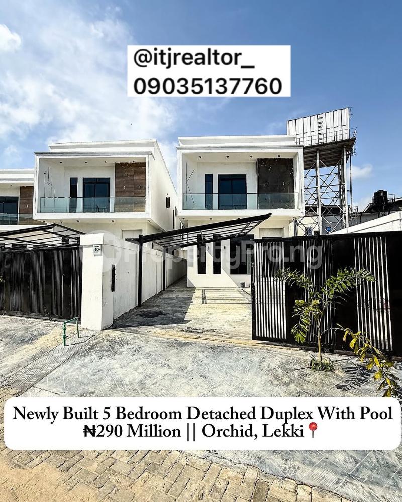 5 bedroom House for sale orchid Lekki Lagos