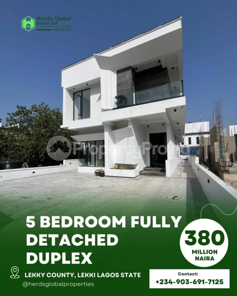 5 bedroom House for sale Lekki County Homes Ikota Lekki Lagos