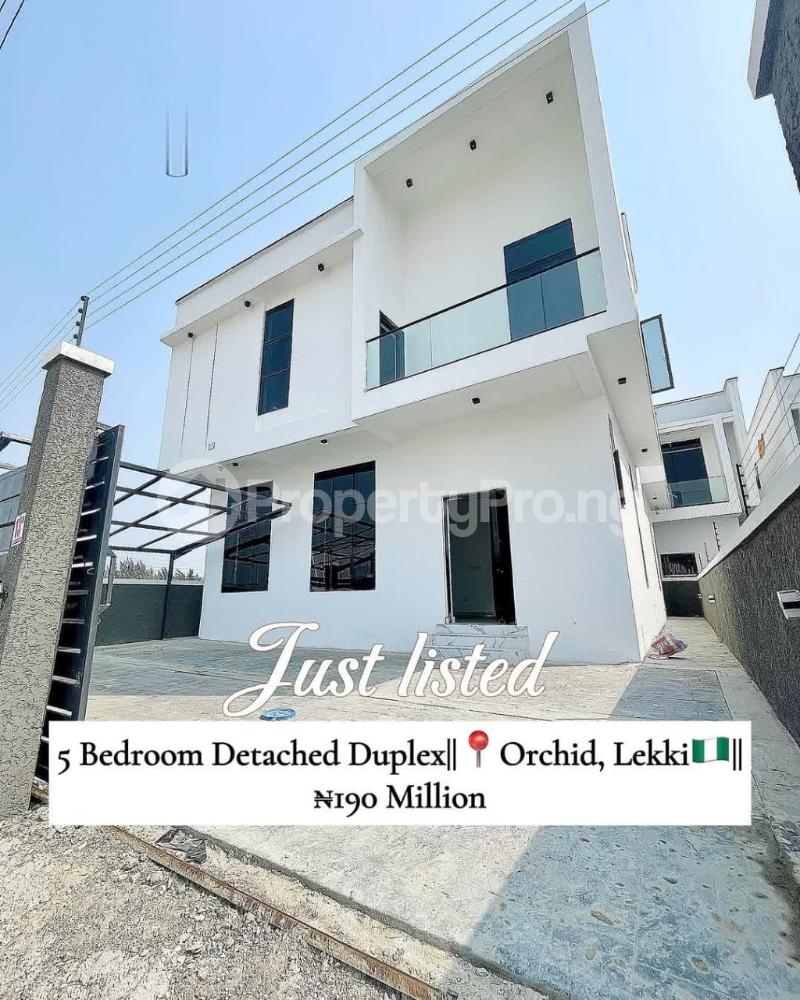 5 bedroom House for sale orchid Lekki Lagos