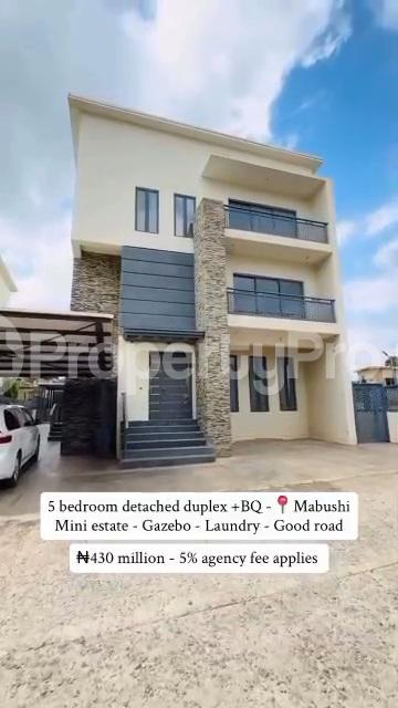 5 bedroom House for sale Tarred Secured Estate Mabushi Abuja
