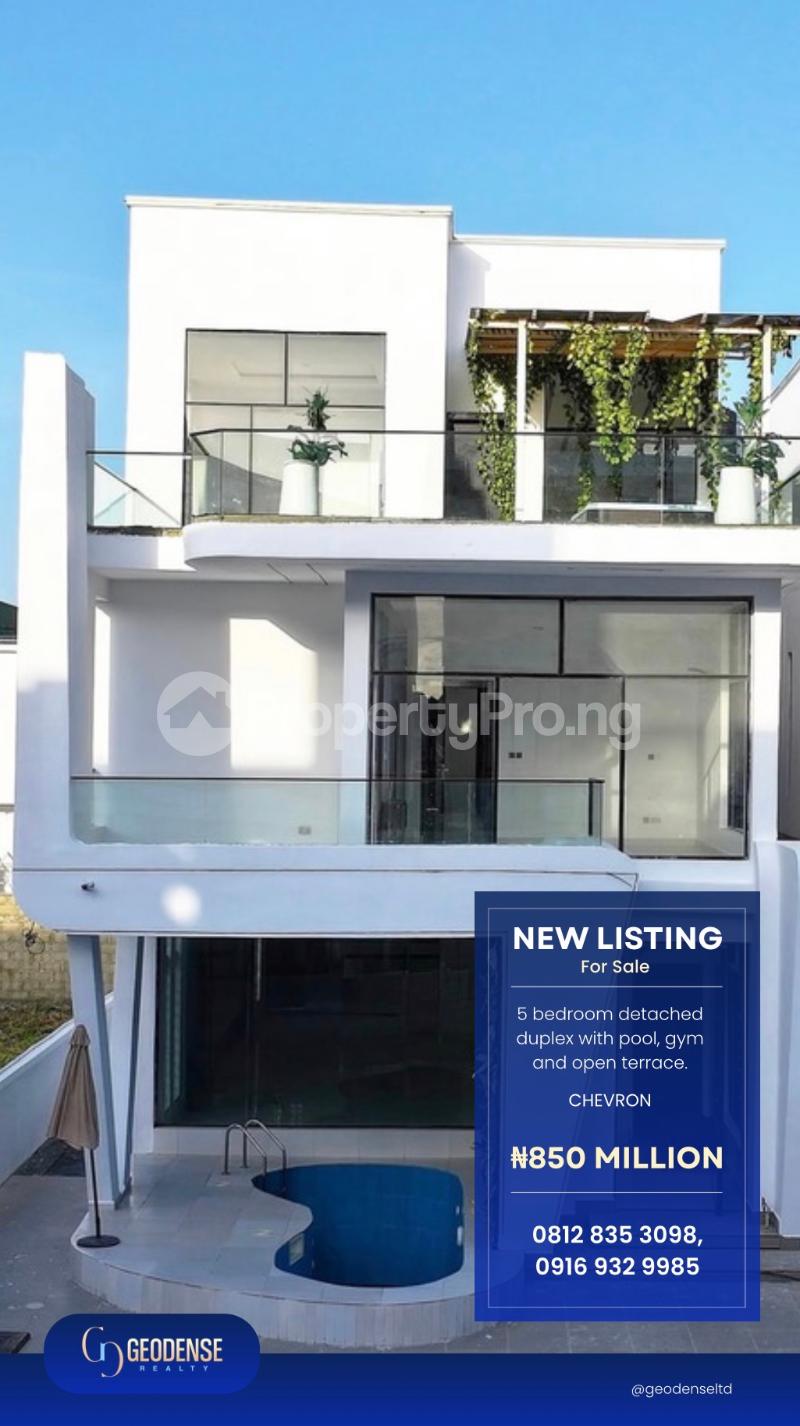 5 bedroom House for sale Chevron Lekki Lagos