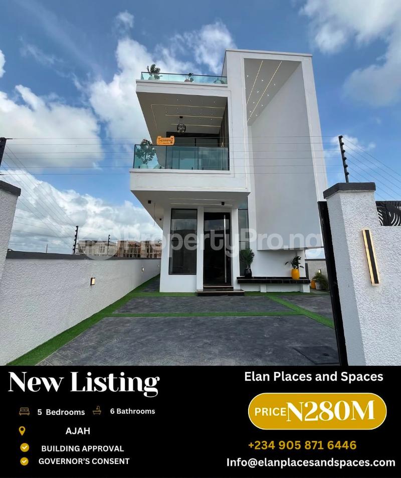 5 bedroom House for sale Ajah Lagos