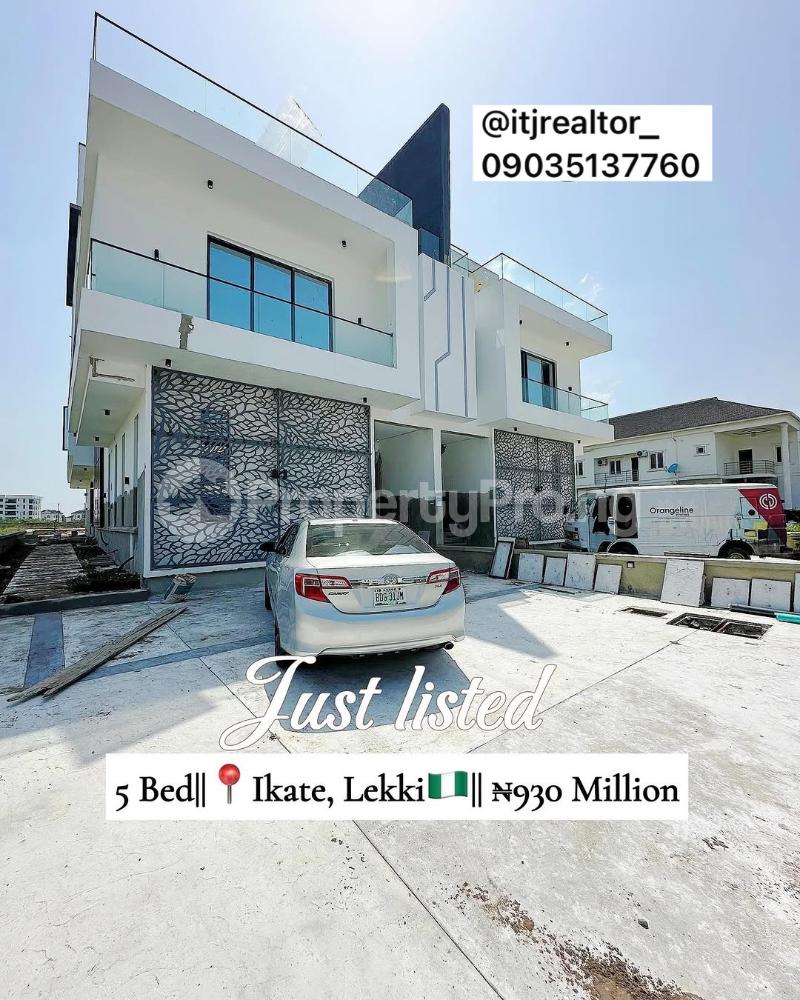 5 bedroom House for sale Ikate Lekki Lagos