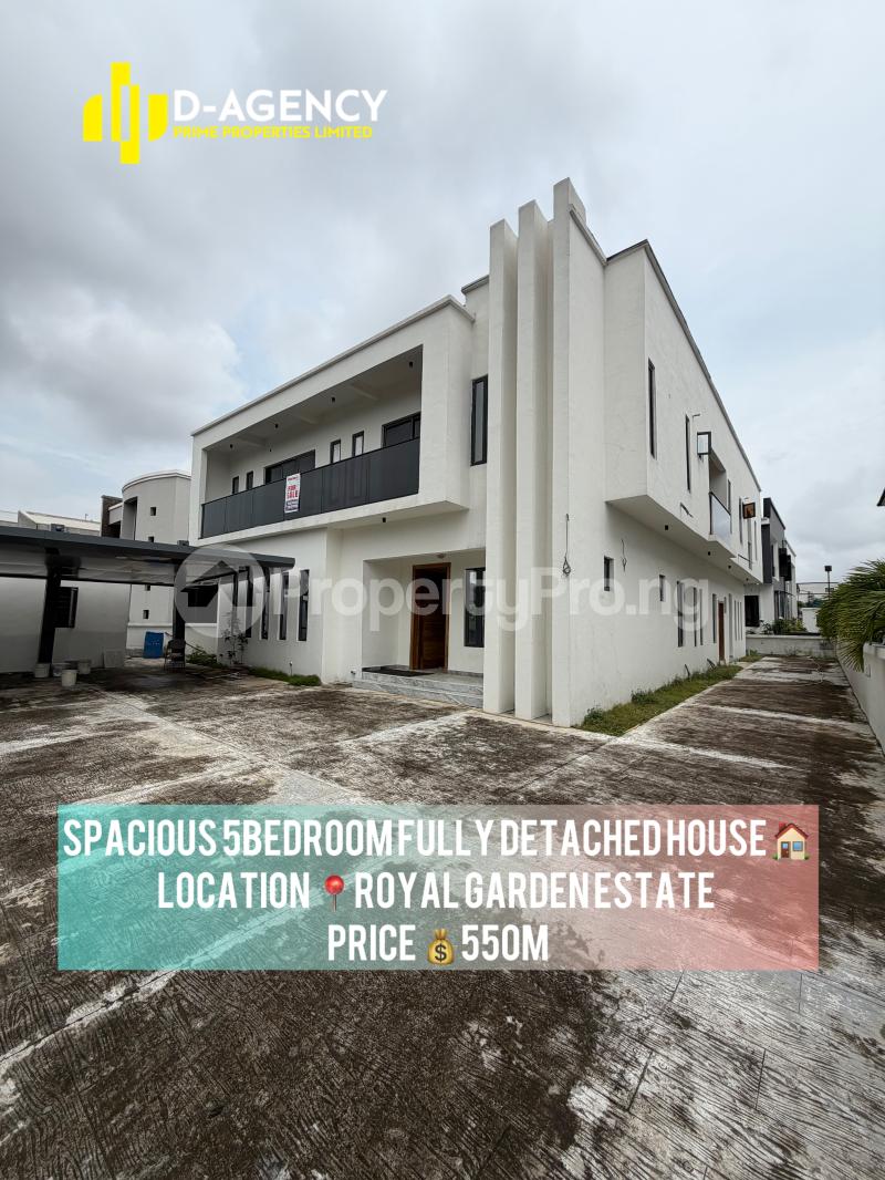 5 bedroom House for sale Royal Garden Estate Ajah Lagos